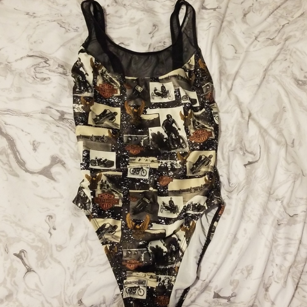 Harley Davidson one peice swimsuit!